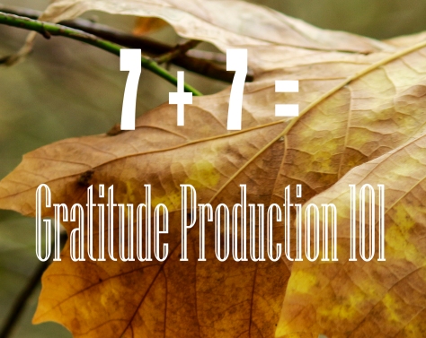 gratitude production 101